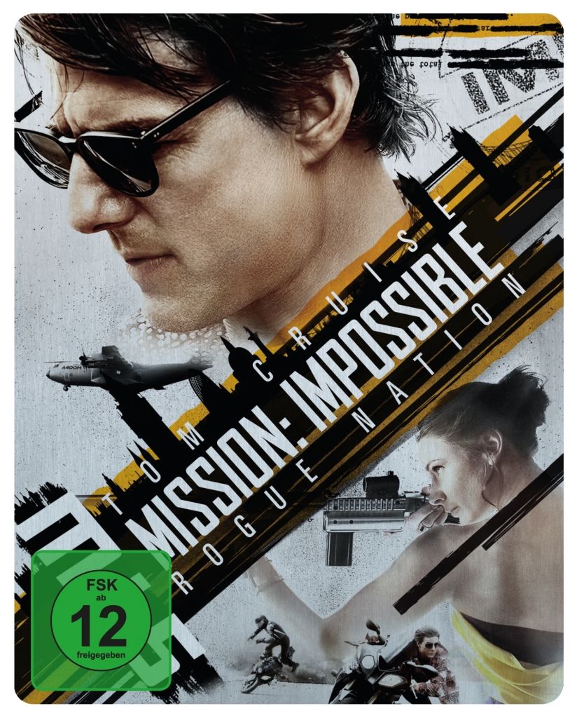 Offizielles Cover zu Mission: Impossible 5 - Rogue Nation (Steelbook)