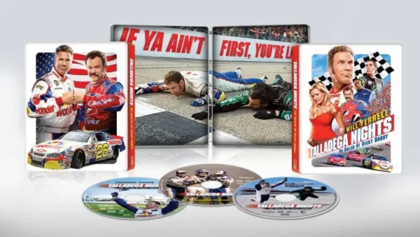 Rennfahrer "Ricky Bobby" im ultimativen UHD Steelbook zurück auf der Piste