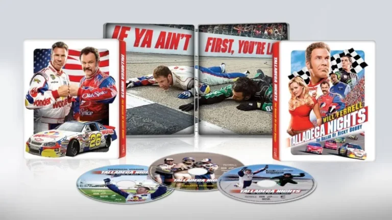 Rennfahrer „Ricky Bobby“ im ultimativen UHD Steelbook zurück auf der Piste