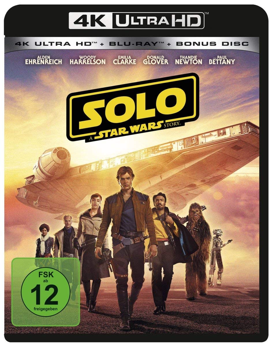 Solo: A Star Wars Story – 4K Blu-ray (UHD + Blu-ray Disc)